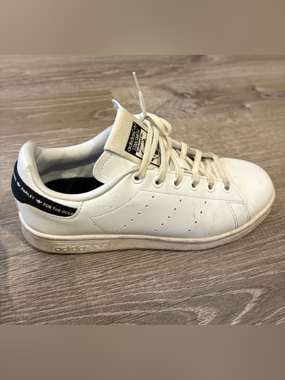 Adidas Stan Smith Parley White Sneakers | Casual Shoes - Picture 5 of 8